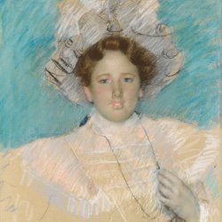 Mary-Cassatt-Adaline-Havemeyer-in-a-White-Hat