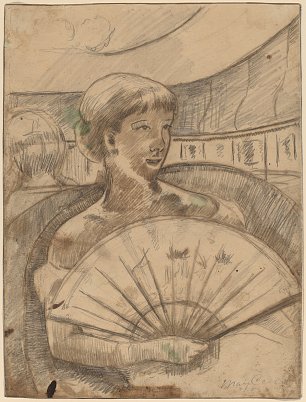 Mary Cassatt In the Opera Box Wandbild