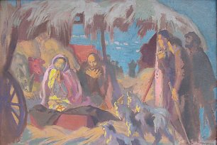 Mary Cassatt Nativite Wandbild