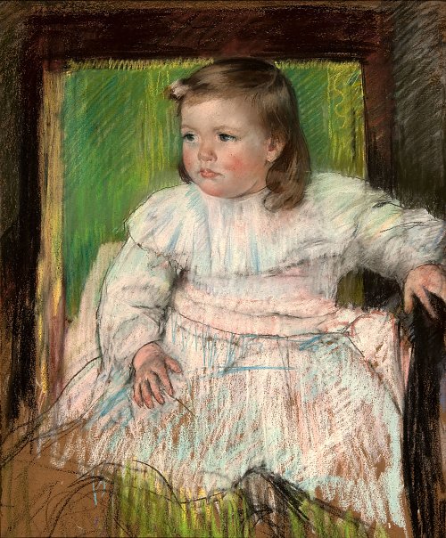 Mary Cassatt Pink Sash Wandbild