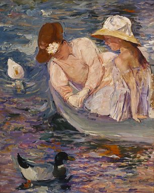 Mary Cassatt Summertime Wandbild
