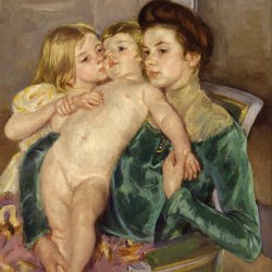 Mary-Cassatt-The-Caress