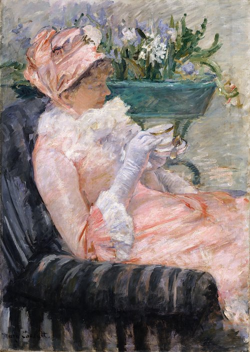 Mary Cassatt The Cup of Tea Wandbild