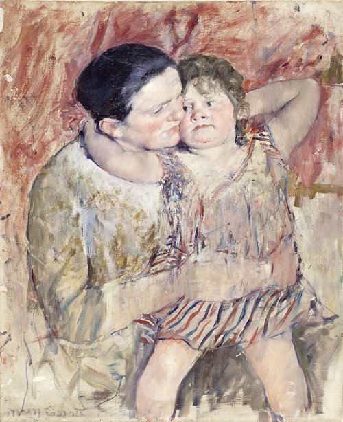 Mary Cassatt Woman and Child Wandbild