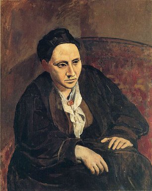 Mary Cassatt portrait of gertrude stein Wandbild