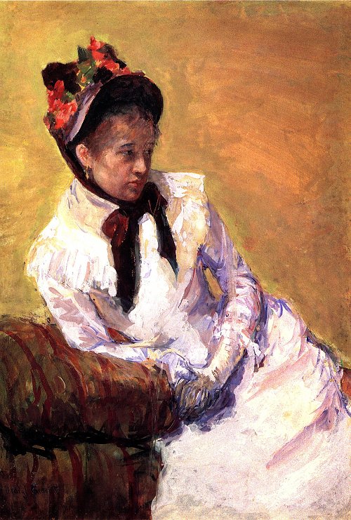 Mary Cassatt self Portrait2 Wandbild