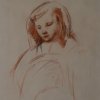 Mary-Cassatt-sketch-for-sara-feeding-her-dog