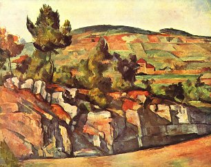 Paul Cezanne Berge in der Provence Wandbild