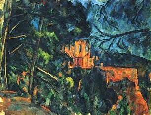 Paul Cezanne Chateau Noir Wandbild