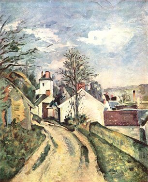 Paul Cezanne Das Haus von Dr Gachet Wandbild