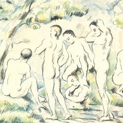 Paul-Cezanne-Die-Badenden-kleine-Fassung