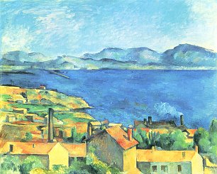 Paul Cezanne Die Bucht von Marseille Wandbild