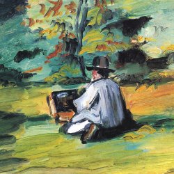 Paul-Cezanne-Ein-Maler-bei-der-Arbeit