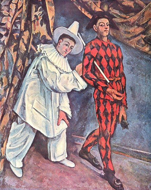 Paul Cezanne Fastnacht Wandbild
