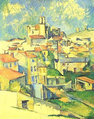 Paul Cezanne Gardanne Wandbild