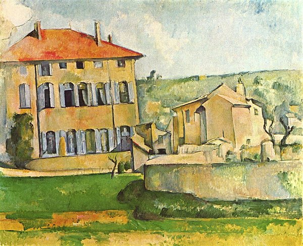 Paul Cezanne Jas de Bouffan 1 Wandbild