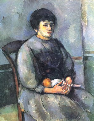 Paul Cezanne Junges Maedchen mit Puppe Wandbild