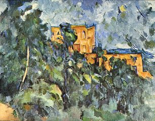 Paul Cezanne Le Chateau Noir Wandbild