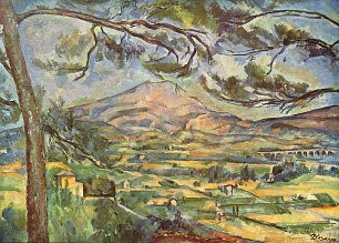 Paul Cezanne Mont Sainte Victoire 2 Wandbild