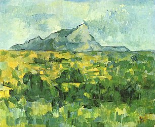 Paul Cezanne Mont Sainte Victoire 6 Wandbild