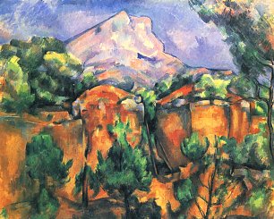 Paul Cezanne Montagne Sainte Victoire Wandbild