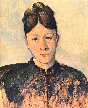 Paul Cezanne Portrait der Madame Cezanne 2 Wandbild