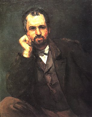 Paul Cezanne Portrait eines Mannes Wandbild
