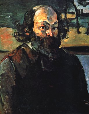 Paul Cezanne SelbstPortrait 5 Wandbild
