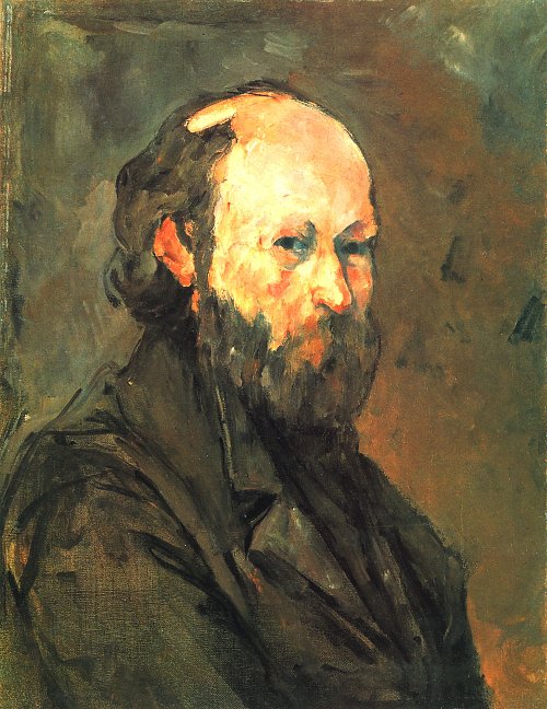 Paul Cezanne SelbstPortrait 6 Wandbild