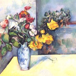 Paul-Cezanne-Stillleben-Blumen-in-einer-Vase