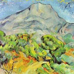 Paul-Cezanne-Stillleben-Strasse-an-der-Montagne-Sainte-Victoire