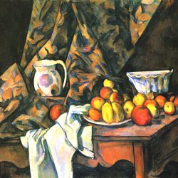 Paul-Cezanne-Stillleben-mit-aepfeln-und-Pfirsichen