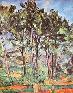 Paul Cezanne Viadukt Wandbild
