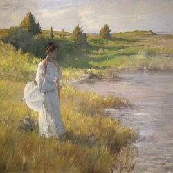 William-Merritt-Chase-An-Afternoon-Stroll