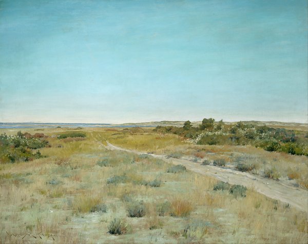 William Merritt Chase First Touch of Autumn Wandbild