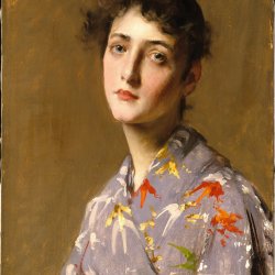 William-Merritt-Chase-Girl-in-a-Japanese-Costume