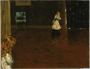 William Merritt Chase Hide and Seek Wandbild