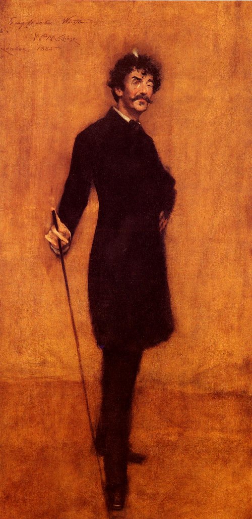 William Merritt Chase James Abbott McNeill Whistler Wandbild