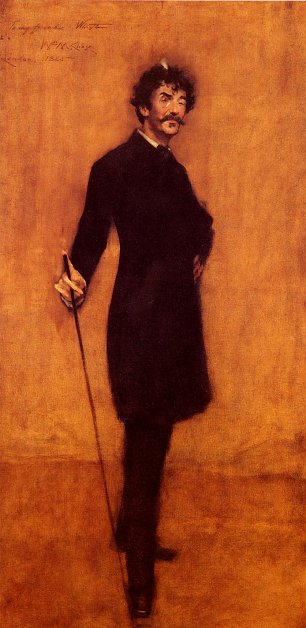 William Merritt Chase James Abbott McNeill Whistler Wandbild