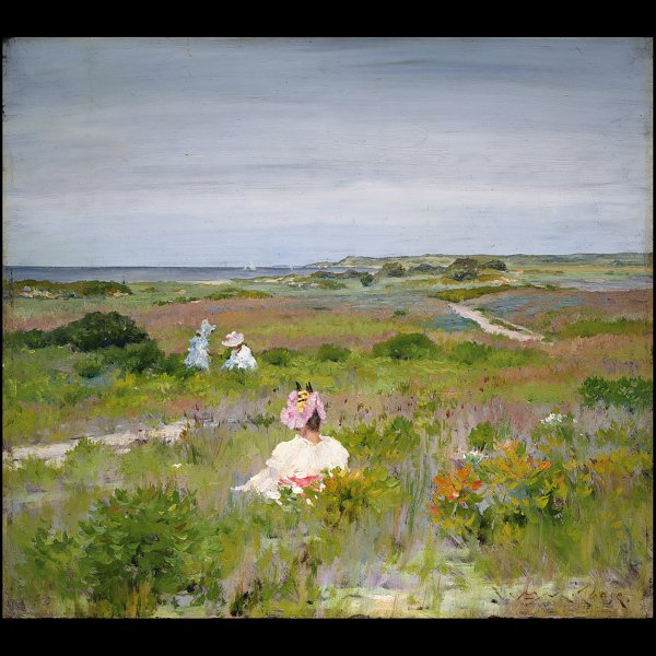 William Merritt Chase Landscape Shinnecock Long Island Wandbild