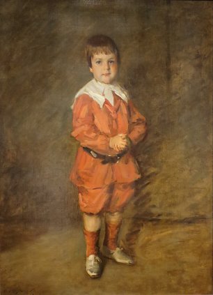 William Merritt Chase Portrait of Master Robert Chase Wandbild