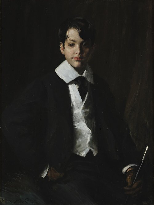 William Merritt Chase Roland Dana Chase Wandbild