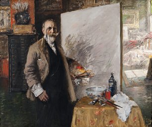 William Merritt Chase Self Portrait Wandbild