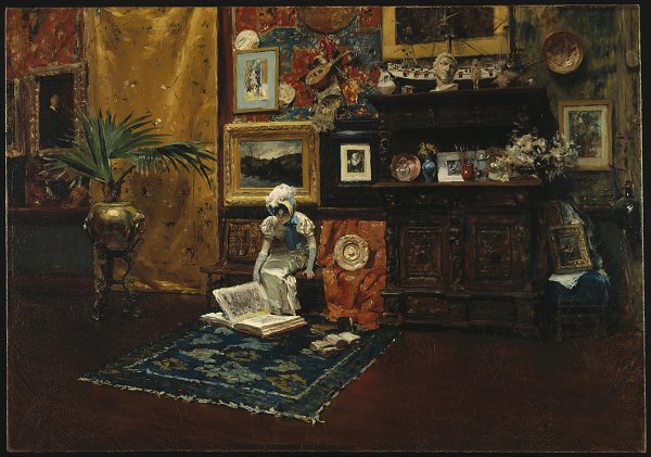 William Merritt Chase Studio Interior Wandbild