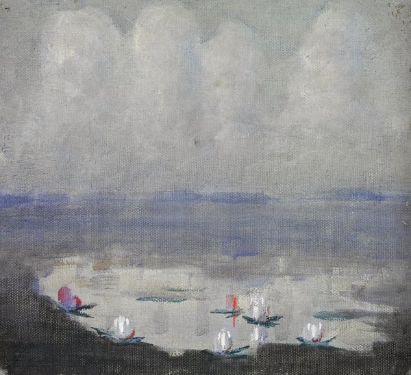 Mikalojus Konstantinas Ciurlionis EVENING Wandbild