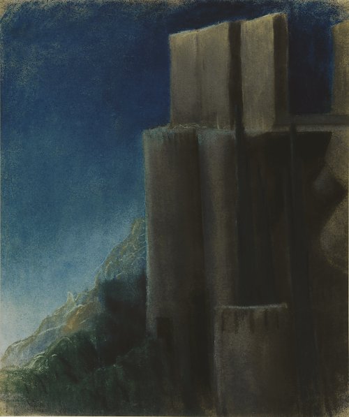 Mikalojus Konstantinas Ciurlionis FORTRESS Wandbild