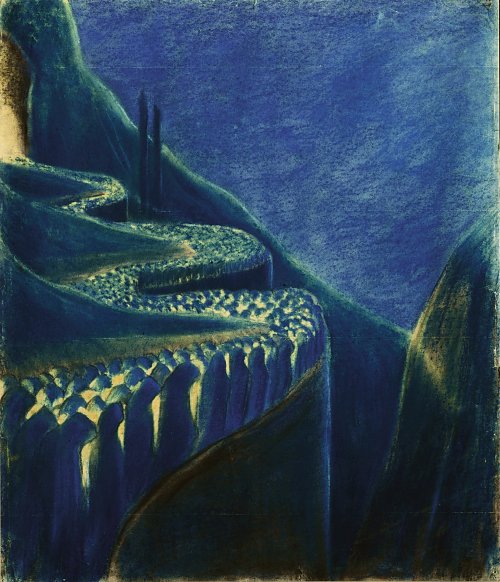 Mikalojus Konstantinas Ciurlionis FUNERAL SYMPHONY VI Wandbild