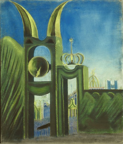 Mikalojus Konstantinas Ciurlionis Funeral smphony I Wandbild