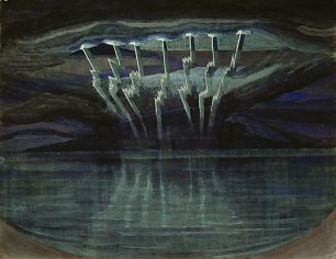 Mikalojus Konstantinas Ciurlionis LIGHTNING Wandbild