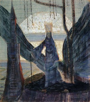 Mikalojus Konstantinas Ciurlionis Mikalojus_Konstantinas_Ciurlionis_ _FAIRYTALE III Wandbild